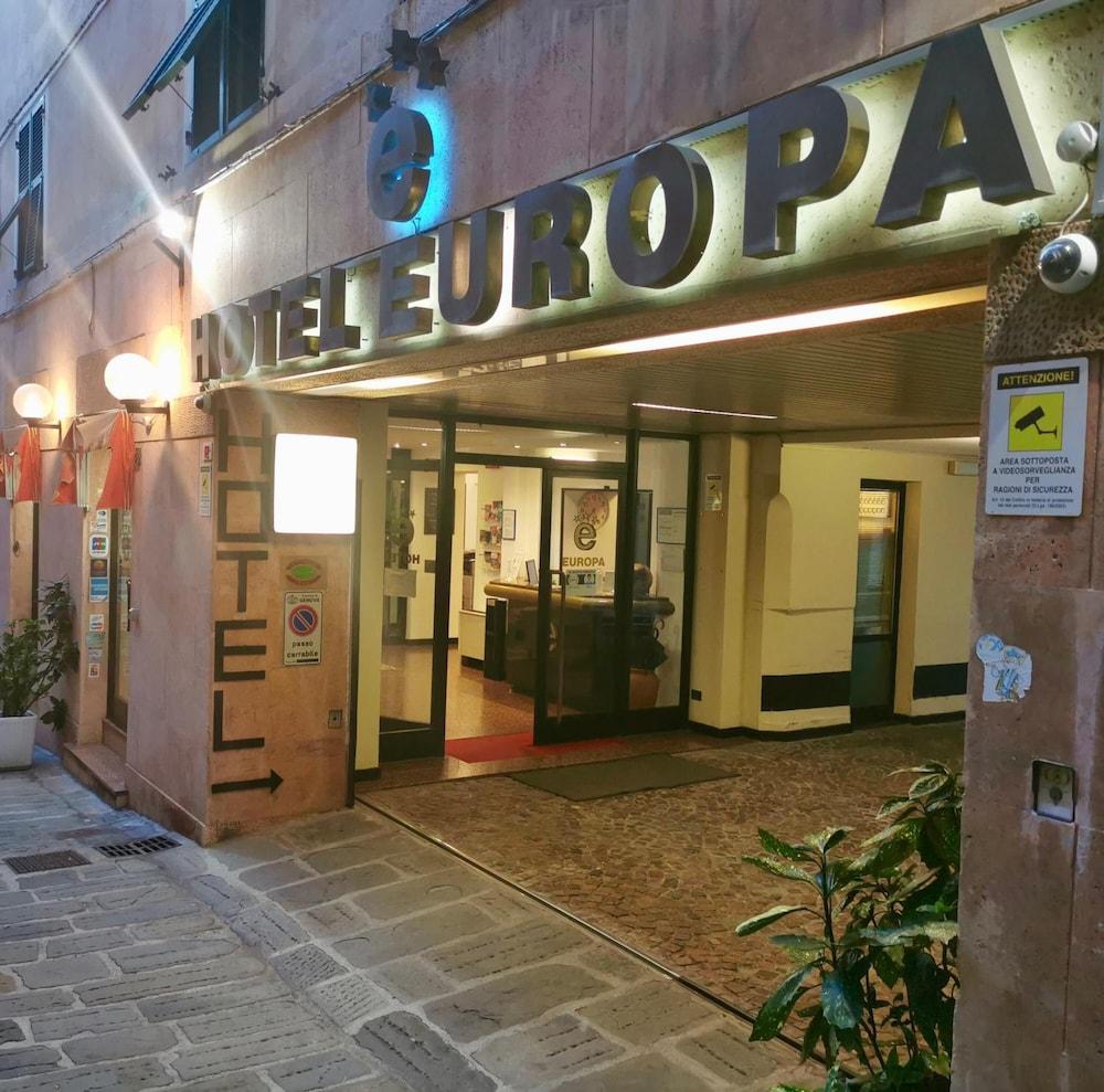 Hotel Europa Genua Exterior foto