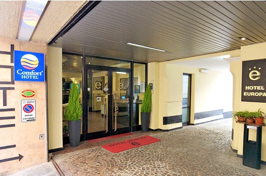 Hotel Europa Genua Exterior foto